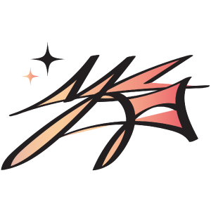 graffiti style sticker IR